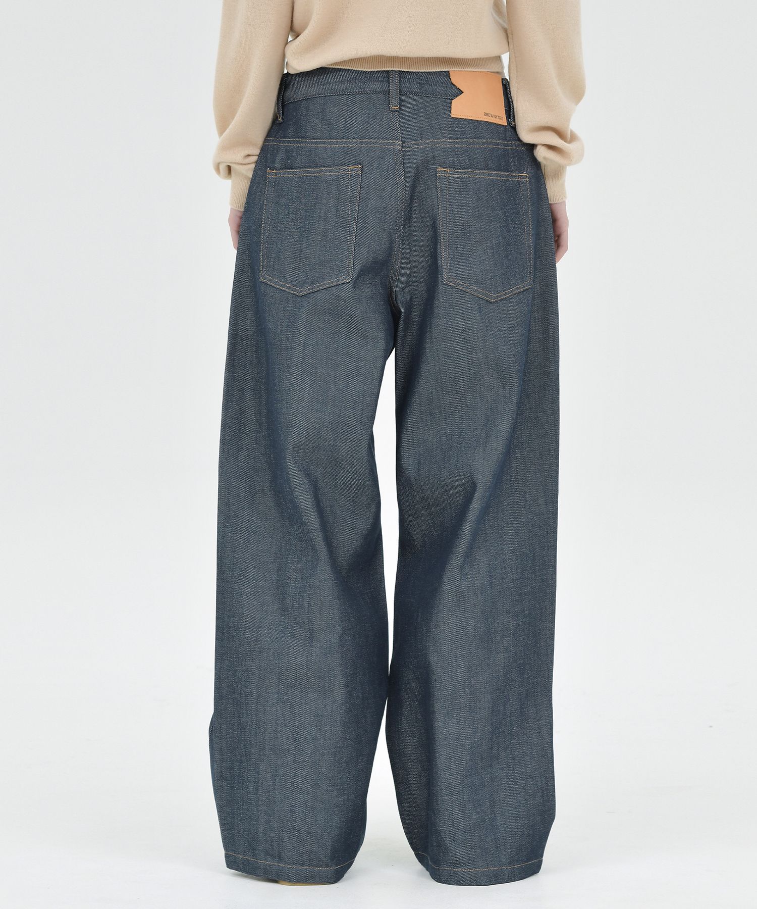 ★MUSINSA STANDARD★ Indigo Straight Denim Pants Medium MMCN MUSINSA | MUSINSA STANDARD STRAIGHT DENIM PANTS [MEDIUM INDIGO]