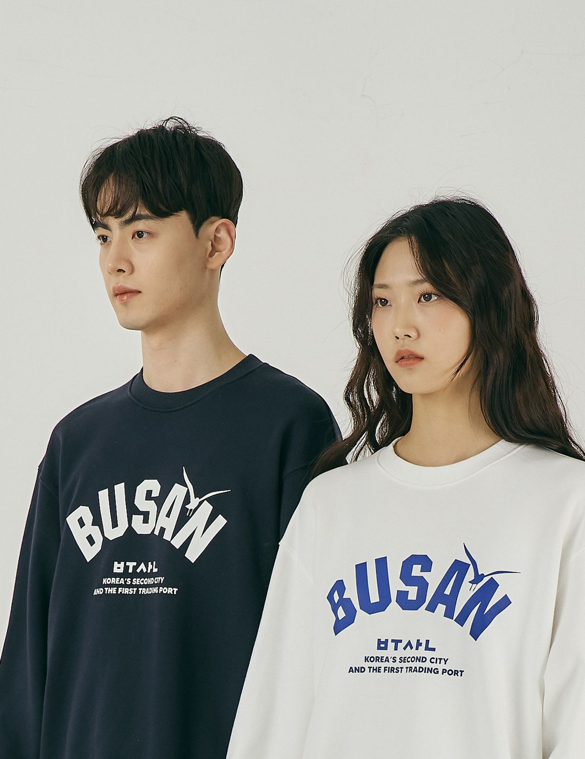 어텐션플러스(ATTENTIONPLUS) 케이컬쳐 남녀공용 오버핏 맨투맨(부산)