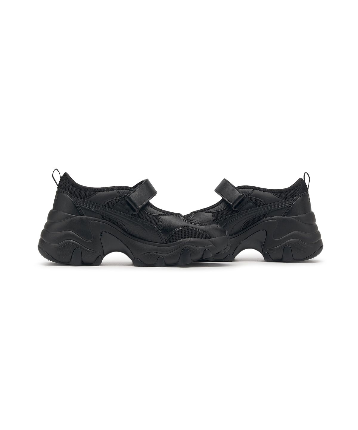 푸마(PUMA) 펄사 웨지 우먼스 샌들 - 블랙:실버