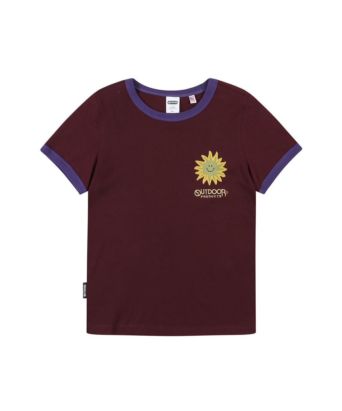 아웃도어 프로덕츠(OUTDOOR PRODUCTS) 여성 서니 링거 티셔츠 W SUNNY RINGER T-SHIRTS