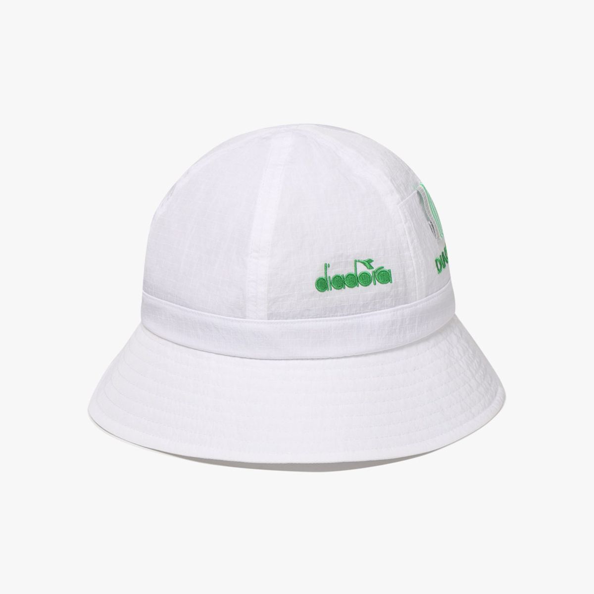 디아도라(diadora) 립스탑 돔 버킷햇 OFF WHITE