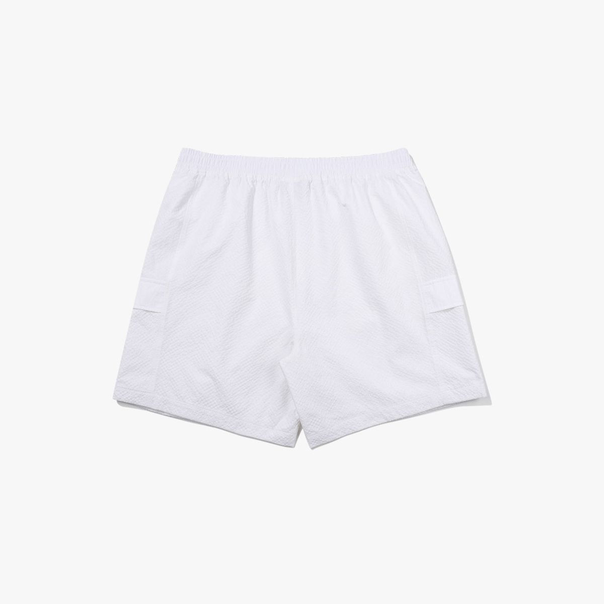 디아도라(diadora) 시어서커 하프팬츠 WHITE
