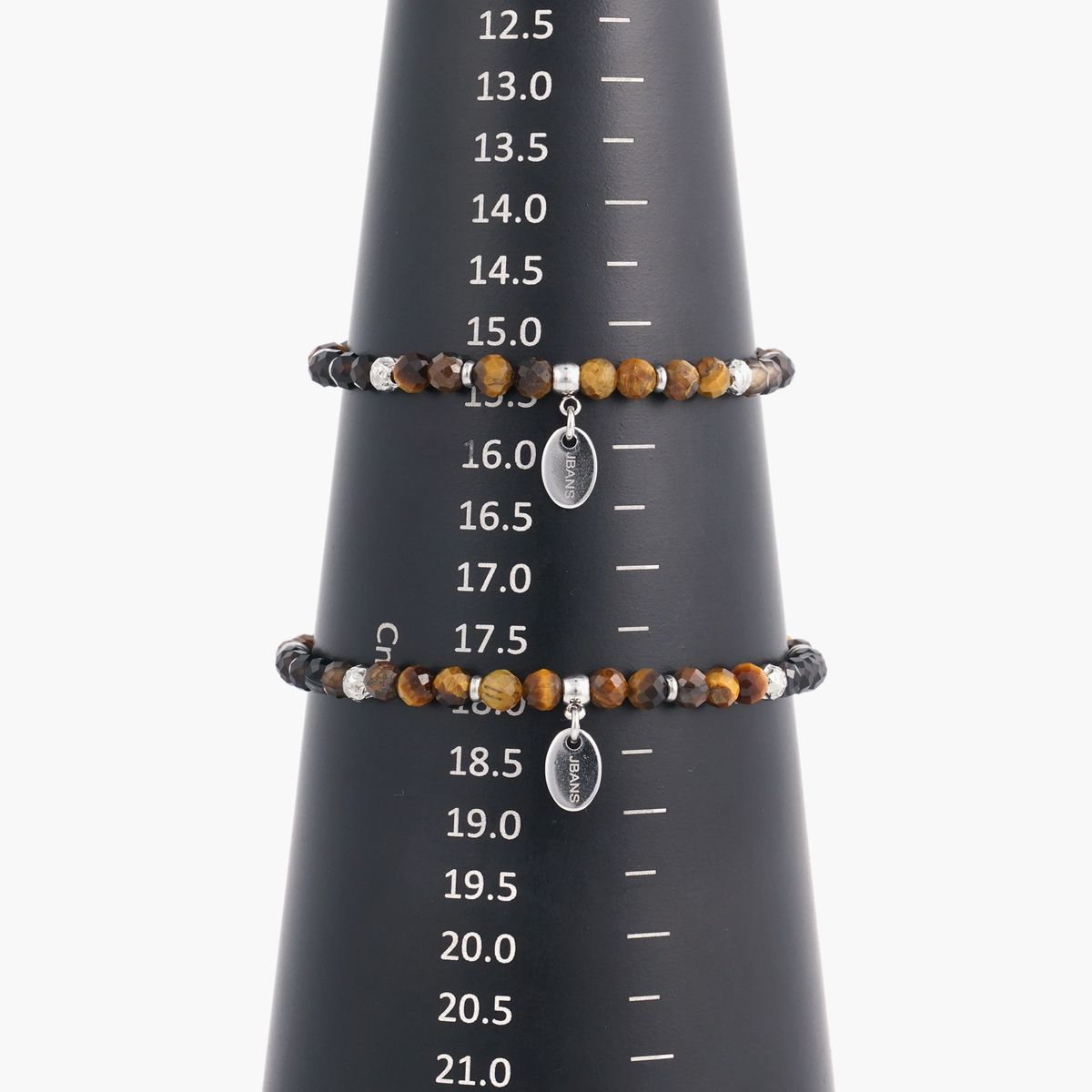 제이반스 클래식(JBANS CLASSIC) 4mm 와일드컷 호안석 슬림 원석팔찌 (C2401AC1085_YL)
