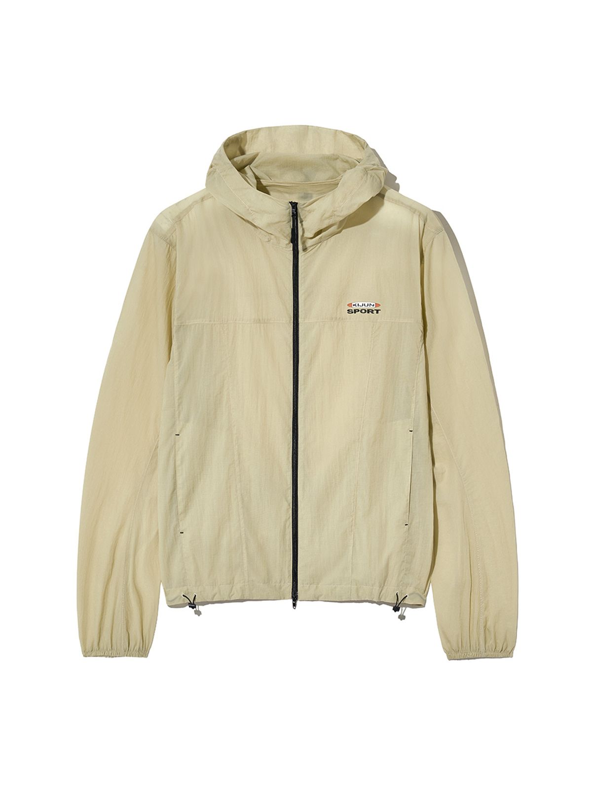 기준 맨(KIJUN MEN) Sheer Windbreaker Beige