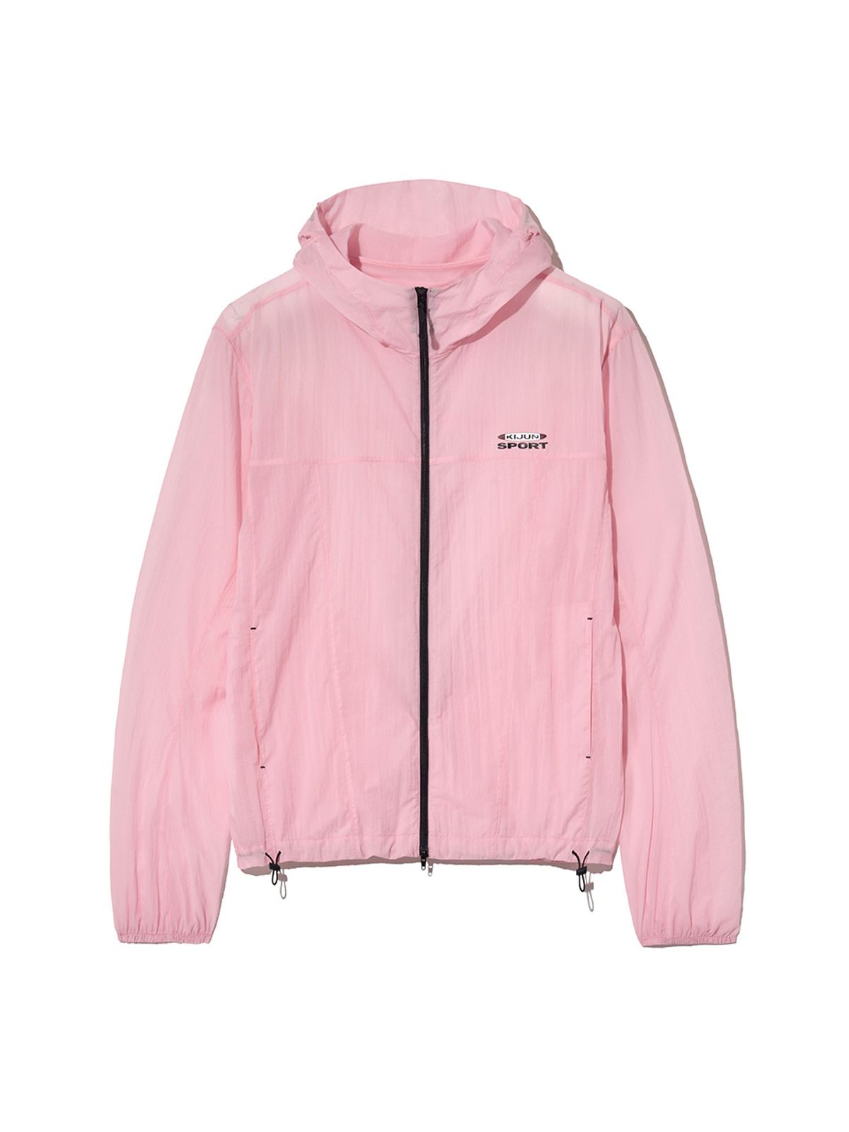 기준 맨(KIJUN MEN) Sheer Windbreaker Pink