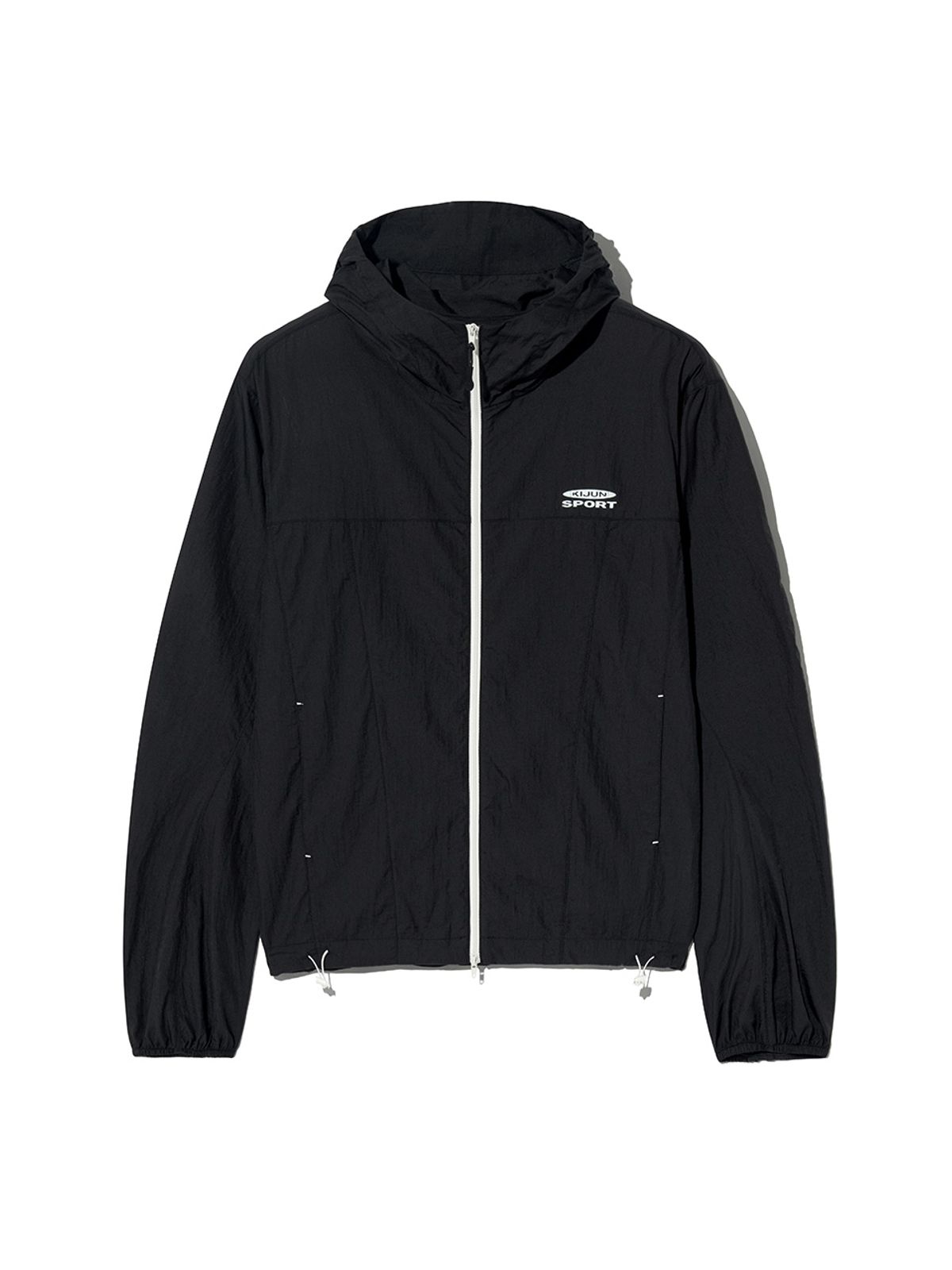 기준 맨(KIJUN MEN) Sheer Windbreaker Black