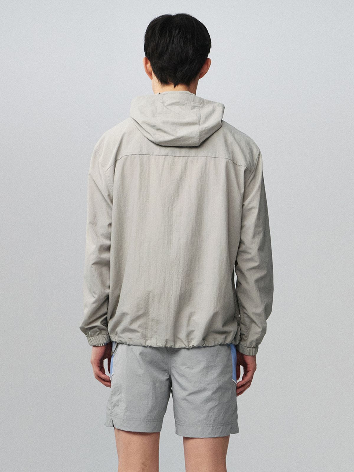 기준 맨(KIJUN MEN) Hoodie Shirt Grey