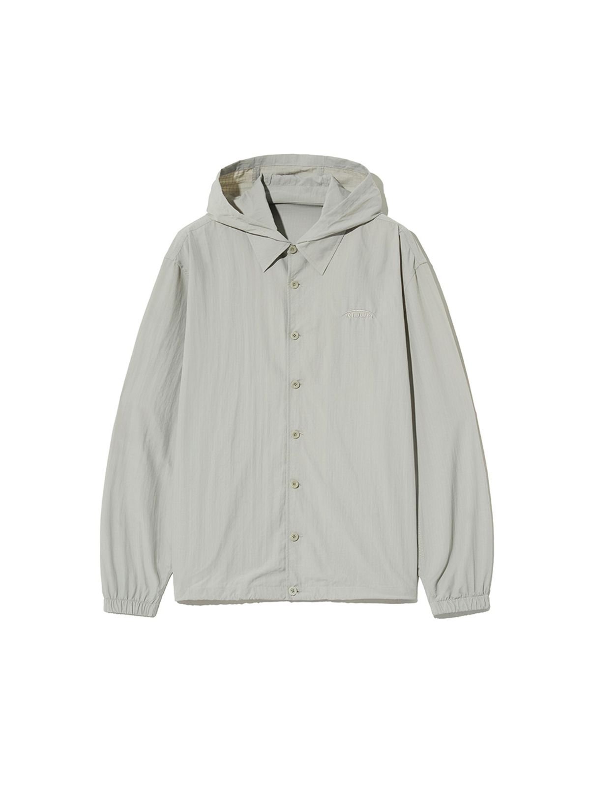 기준 맨(KIJUN MEN) Hoodie Shirt Grey