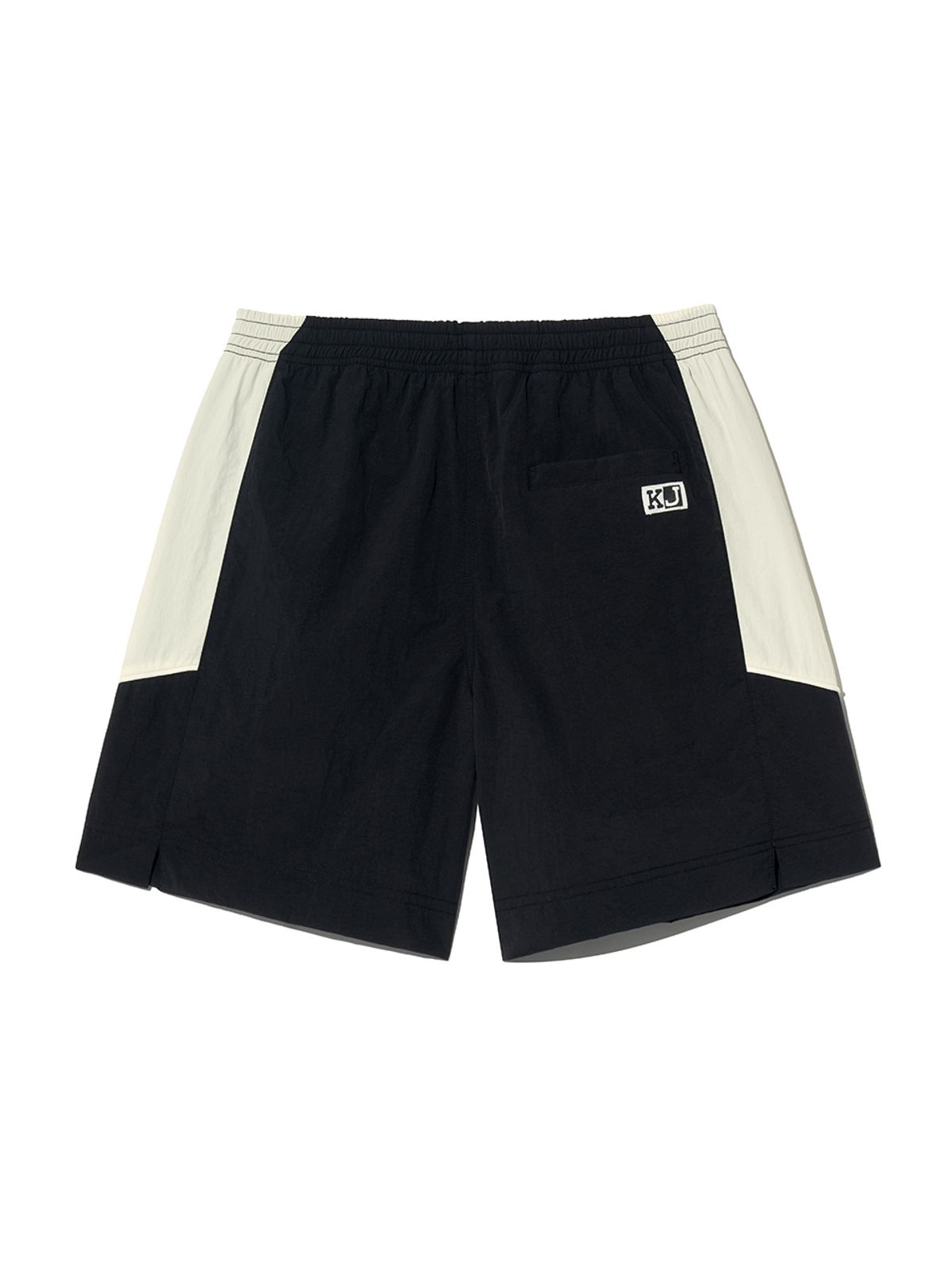기준 맨(KIJUN MEN) Sports Shorts Black Ivory