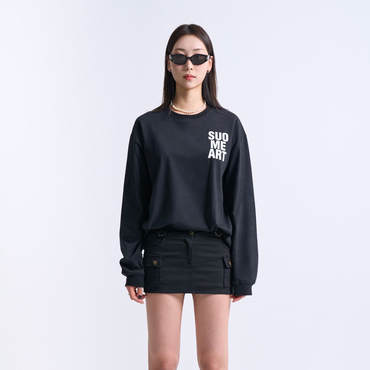 수오마르떼(SUOMARTE) debut merchandise black