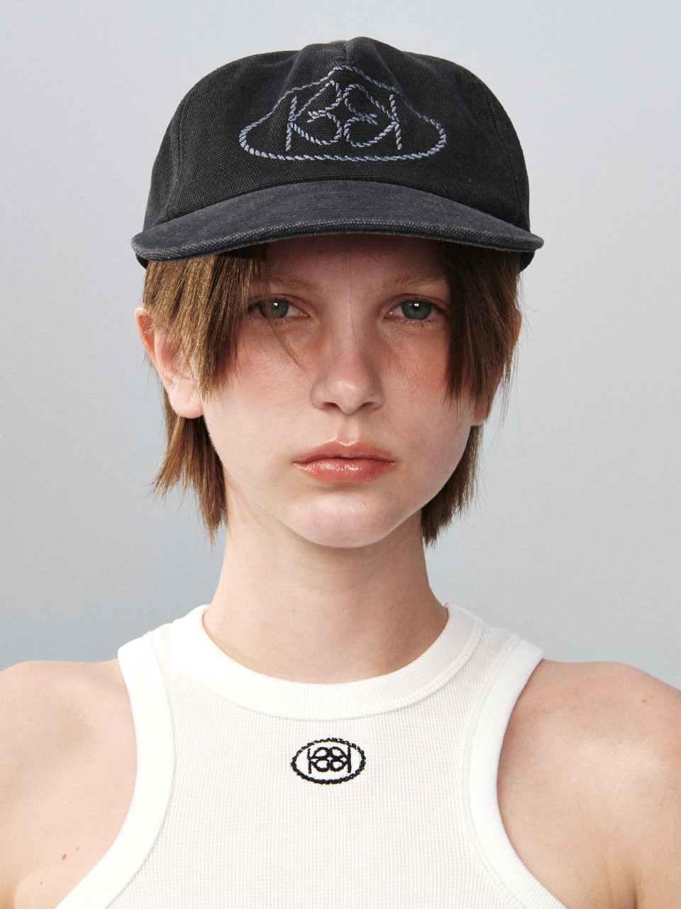 キャップ KIJUN : 24SS / LOGO CAMP CAP (3COLORS) MUSINSA | KIJUN Logo Camp Cap Charcoal