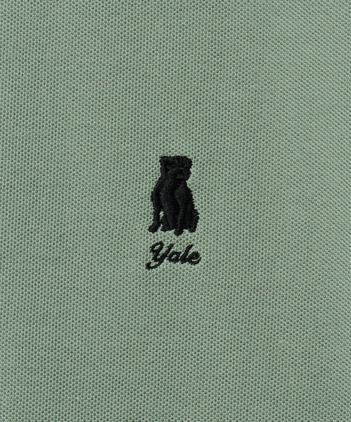 예일(YALE) 오버사이즈 퀵 드라이 피케 폴로 셔츠 페일 카키