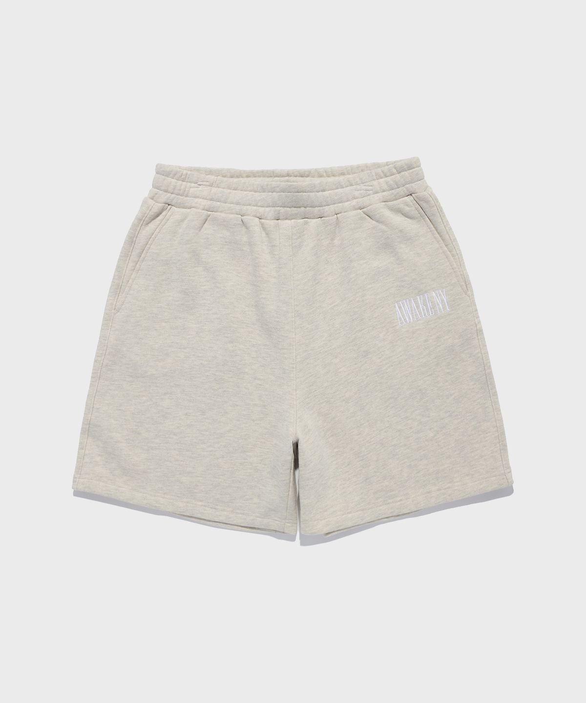 어웨이크 뉴욕(AWAKE NY) (M) 스웻쇼츠 헤더 그레이 AWAKE SWEATSHORT GREY