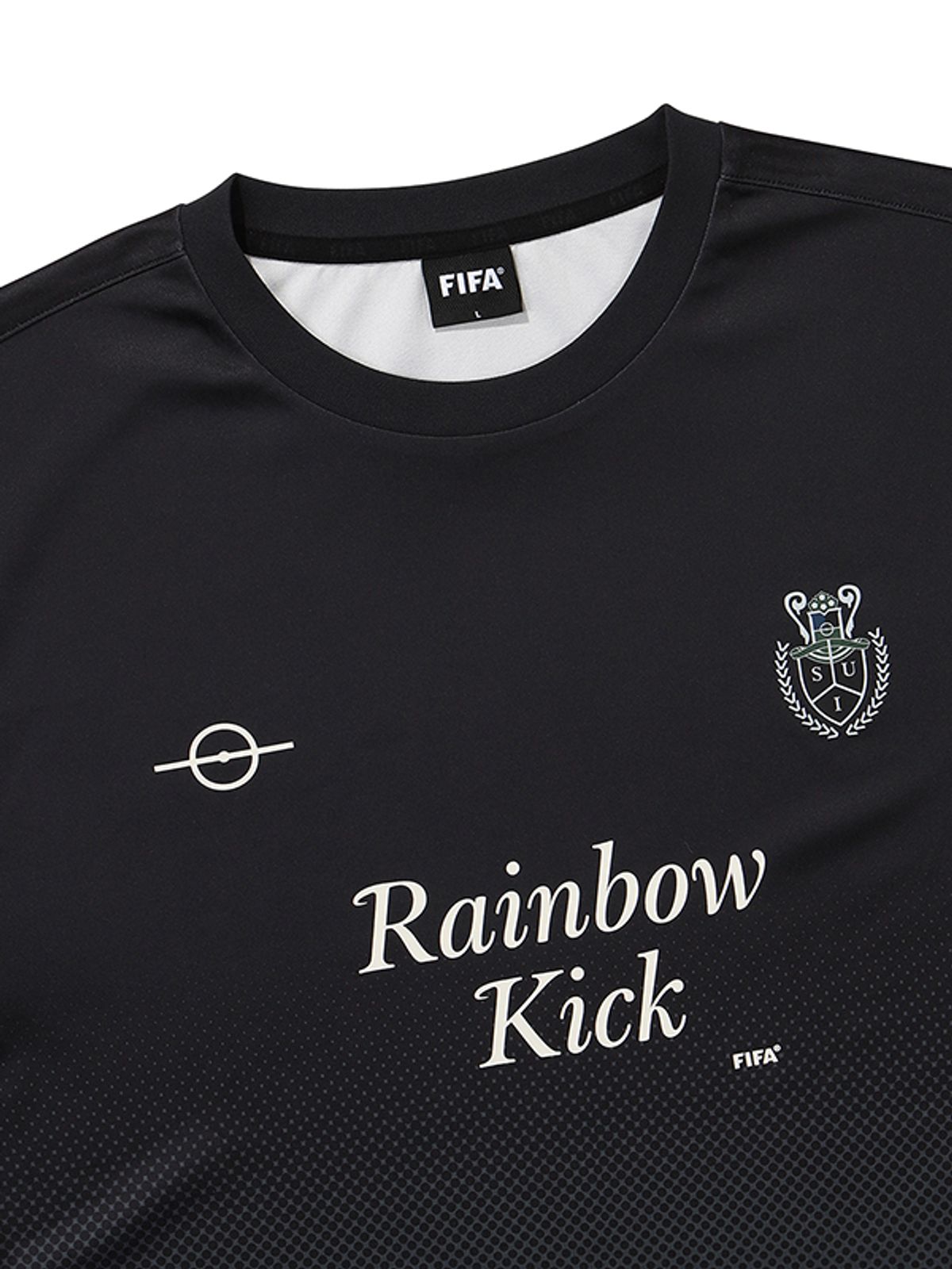 피파 1904(FIFA 1904) 라운드넥 유니폼 반소매 티셔츠 (블랙)