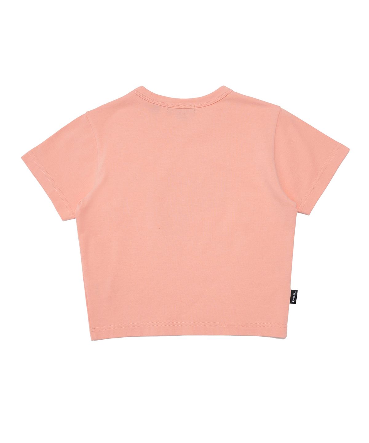 골라(GOLA) W BIG LOGO SLIM CROP T-SHIRTS [PINK]