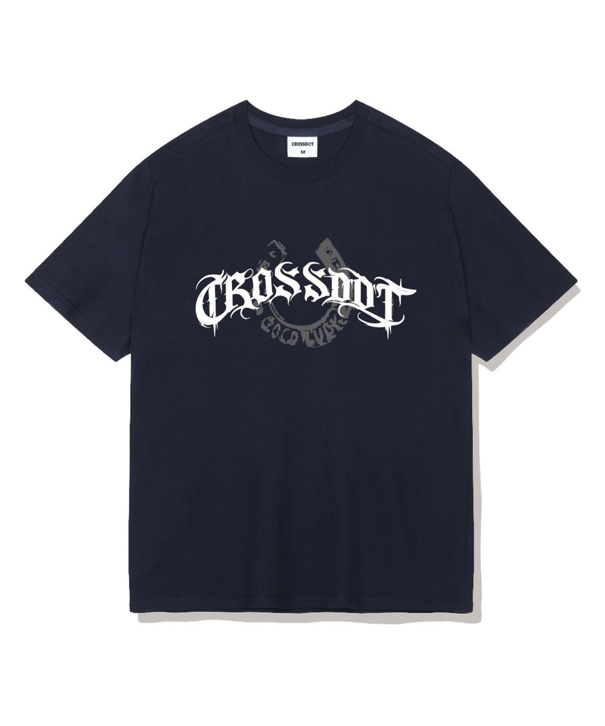 크로스닷(CROSSDOT) 블랙헤럴드 오버핏 반팔티셔츠 4 Color [CRSE_1007]