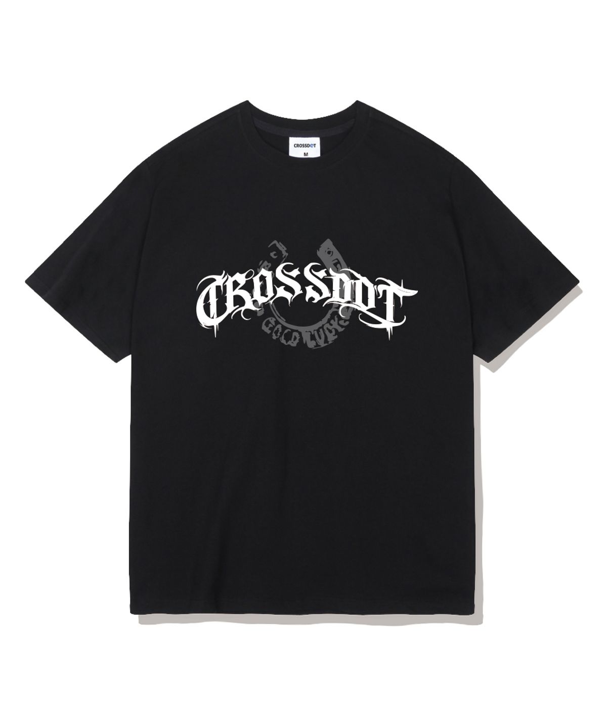 크로스닷(CROSSDOT) 블랙헤럴드 오버핏 반팔티셔츠 4 Color [CRSE_1007]