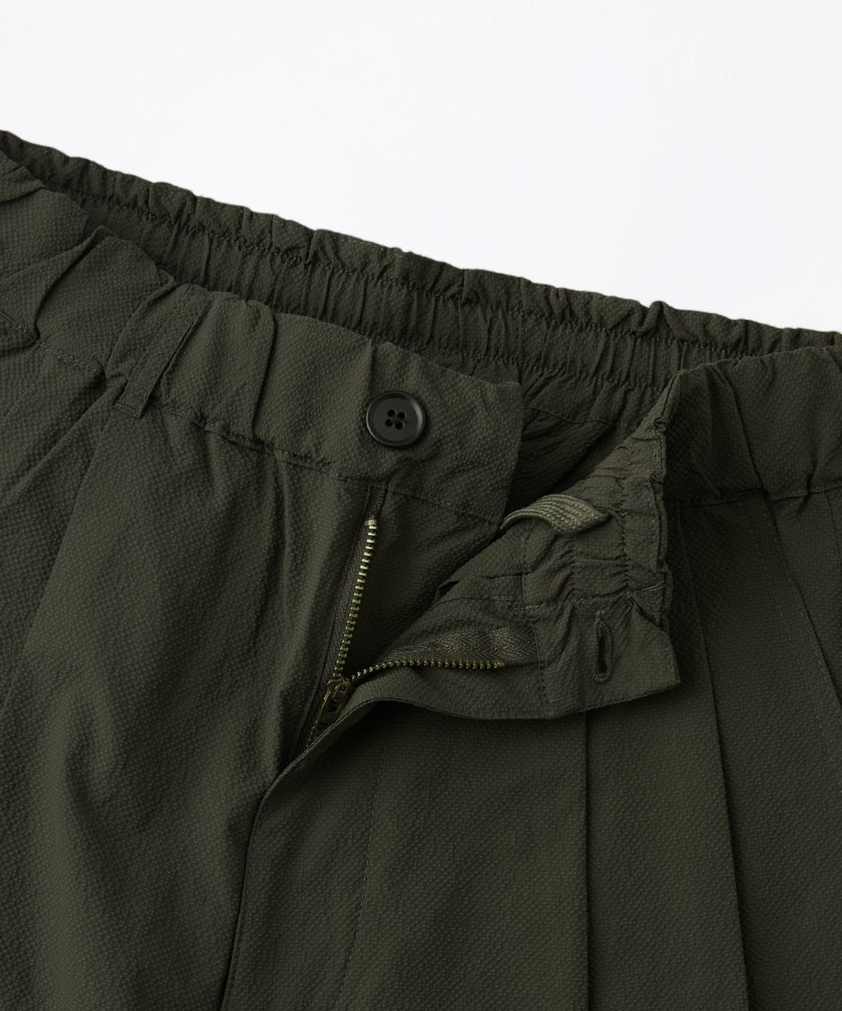 아웃스탠딩(OUTSTANDING) SEERSUCKER COMFORT PANTS_CHARCOAL