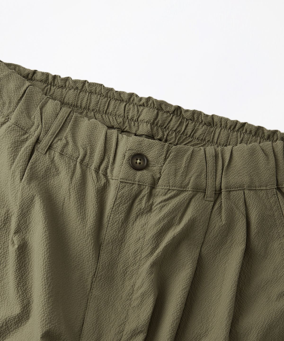 아웃스탠딩(OUTSTANDING) SEERSUCKER COMFORT PANTS_BEIGE