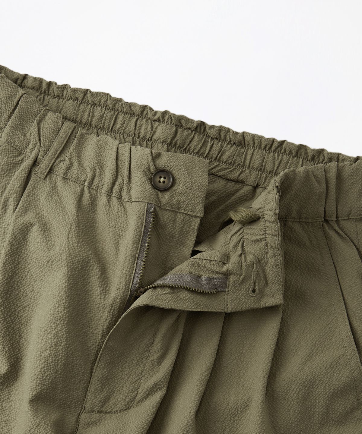 아웃스탠딩(OUTSTANDING) SEERSUCKER COMFORT PANTS_BEIGE