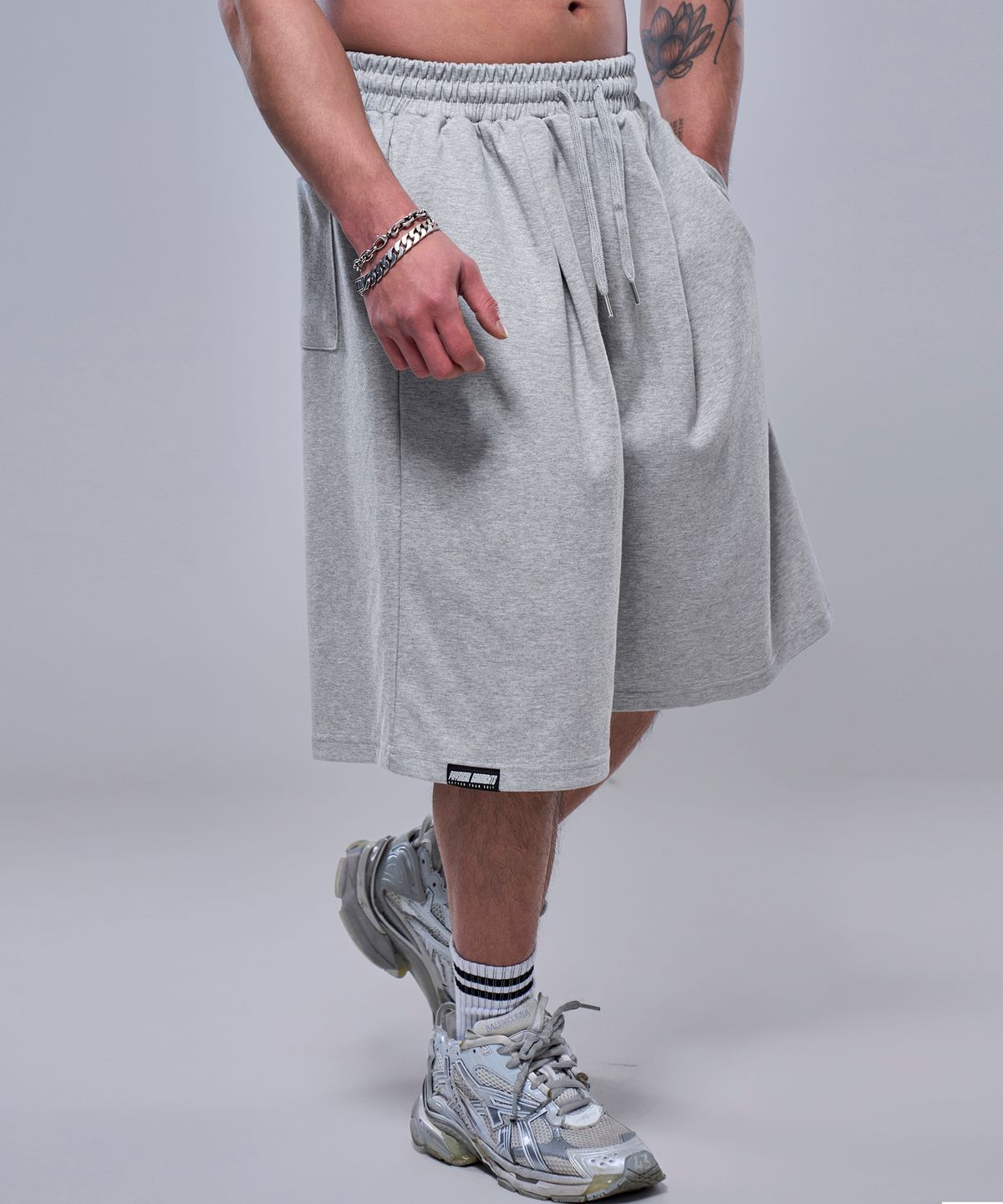 피지컬가먼츠(PHYSICAL GARMENTS) P2420 데일리 와이드 반바지 [2 COLOR]