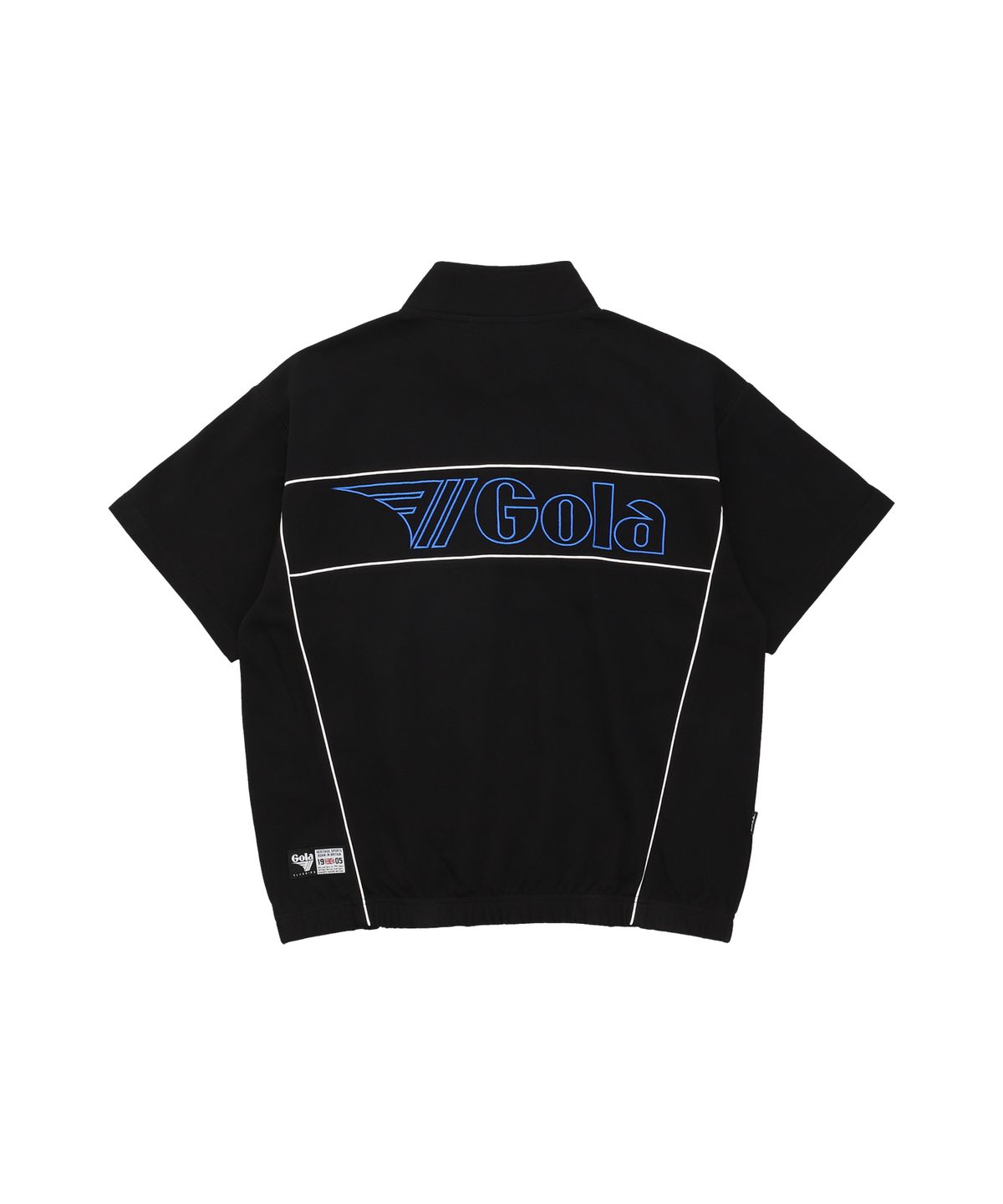 골라(GOLA) ESSENTIAL HALF ZIP UP SWEAT SHIRTS [BLACK]