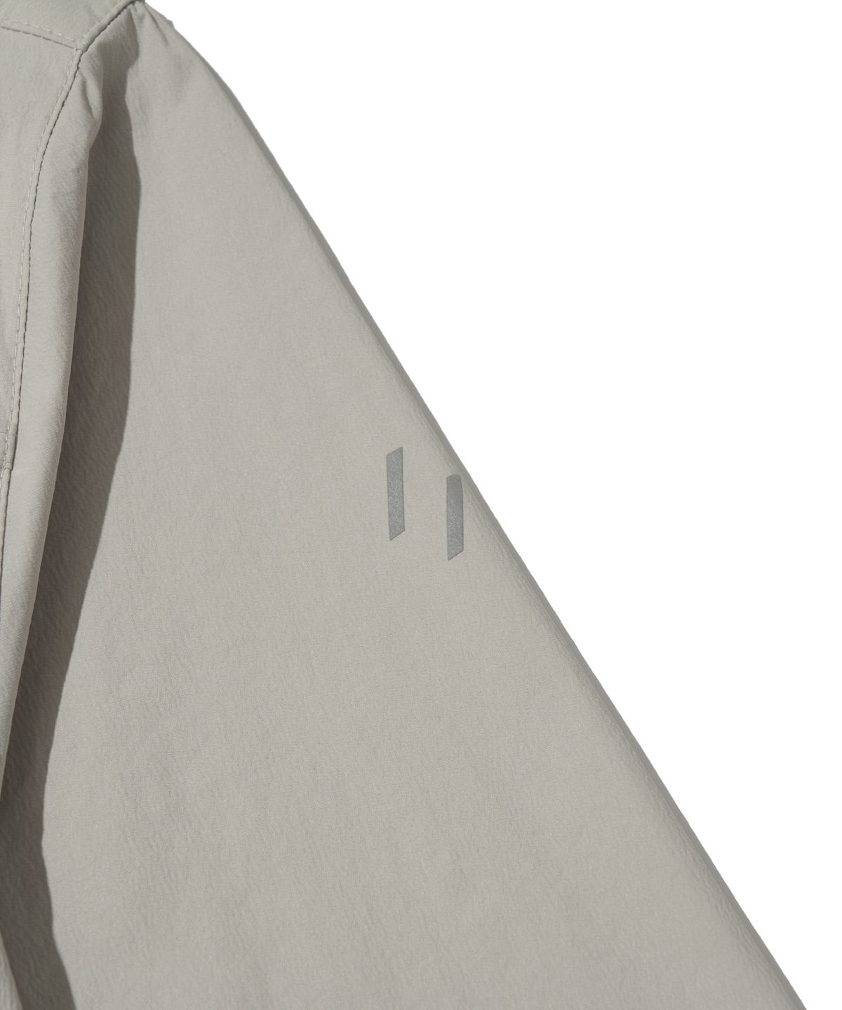 웰터 익스페리먼트(WELTER EXPERIMENT) REFLECTIVE POCKET SHIRT JACKET_LIGHT GRAY_WCL016