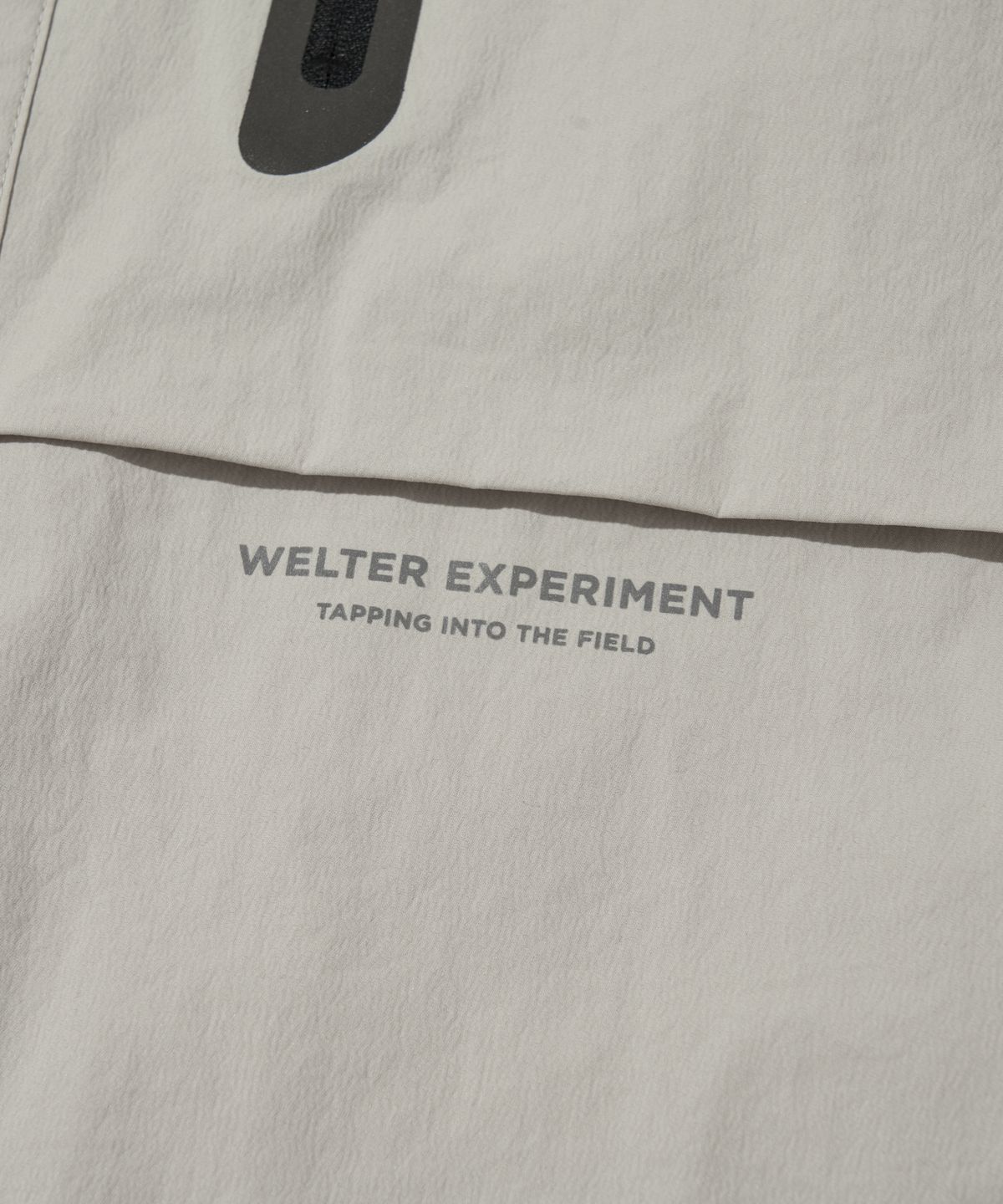 웰터 익스페리먼트(WELTER EXPERIMENT) REFLECTIVE POCKET SHIRT JACKET_LIGHT GRAY_WCL016