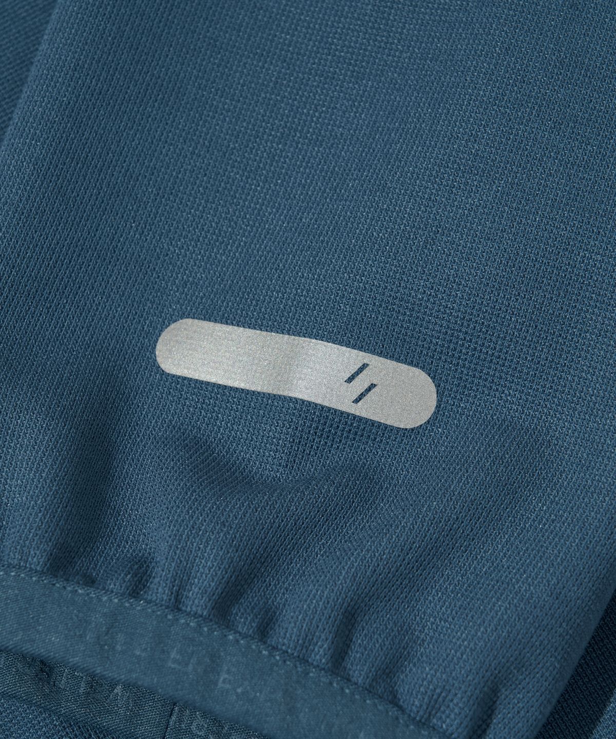 웰터 익스페리먼트(WELTER EXPERIMENT) STRETCH WAFFLE PULLOVER_BLUE_WOL089