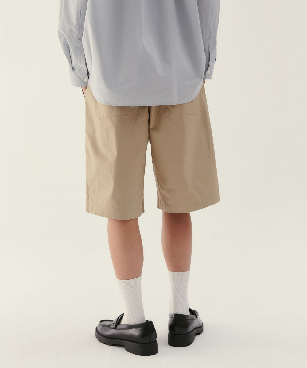 【NONCODE】Linyuan Bermuda Pants Dark Green Cotton Bermuda Shorts - Man | Shorts SUN68