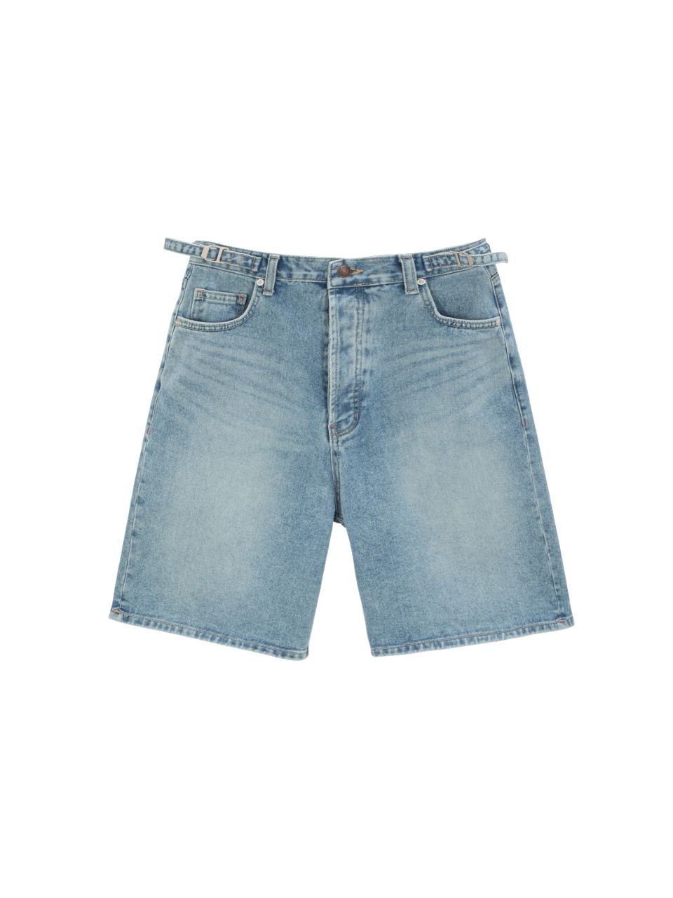 デニム・ジーパン asif CALIE KNEE LENGTH WIDE DENIM PANTS 4BTR766 asif CALIE KNEE LENGTH WIDE DENIM PANTS 4BTR766 (as if calie