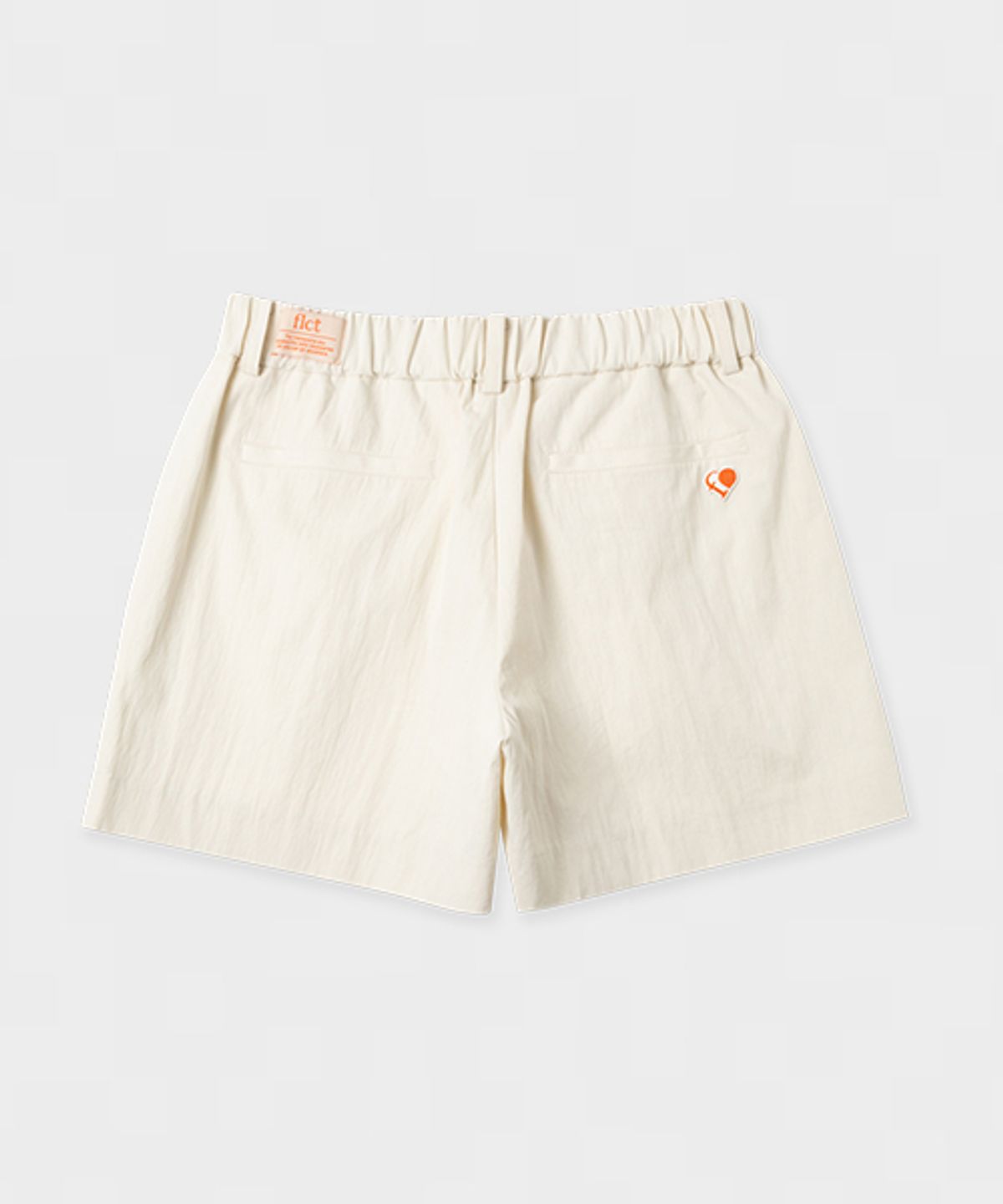 플러피시트러스(FLCT) Classic wappen cotton shorts_Ivory