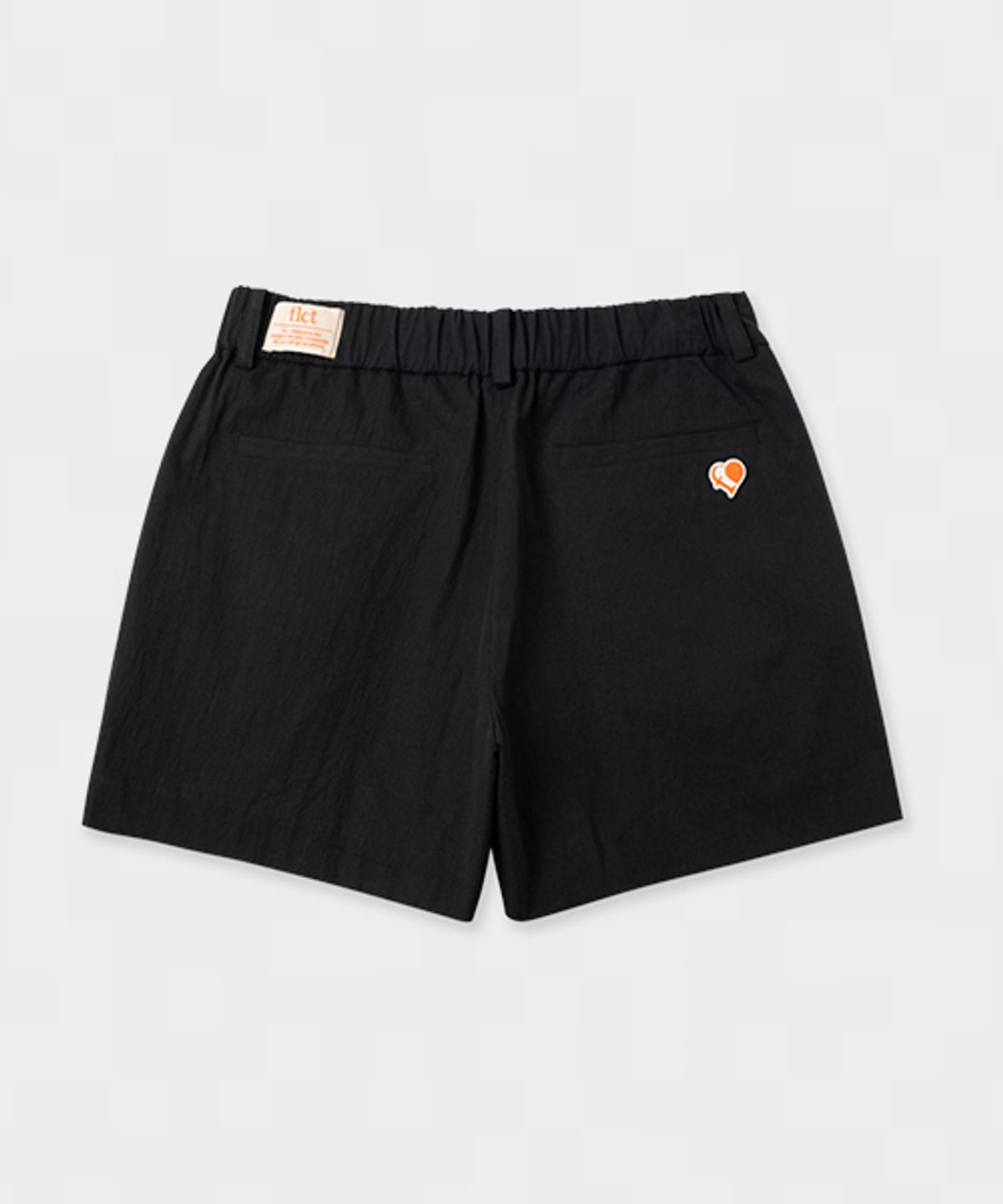 플러피시트러스(FLCT) Classic wappen cotton shorts_Black