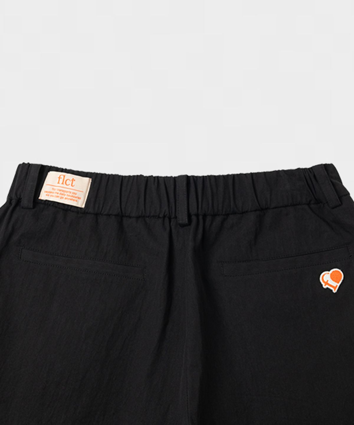 플러피시트러스(FLCT) Classic wappen cotton shorts_Black