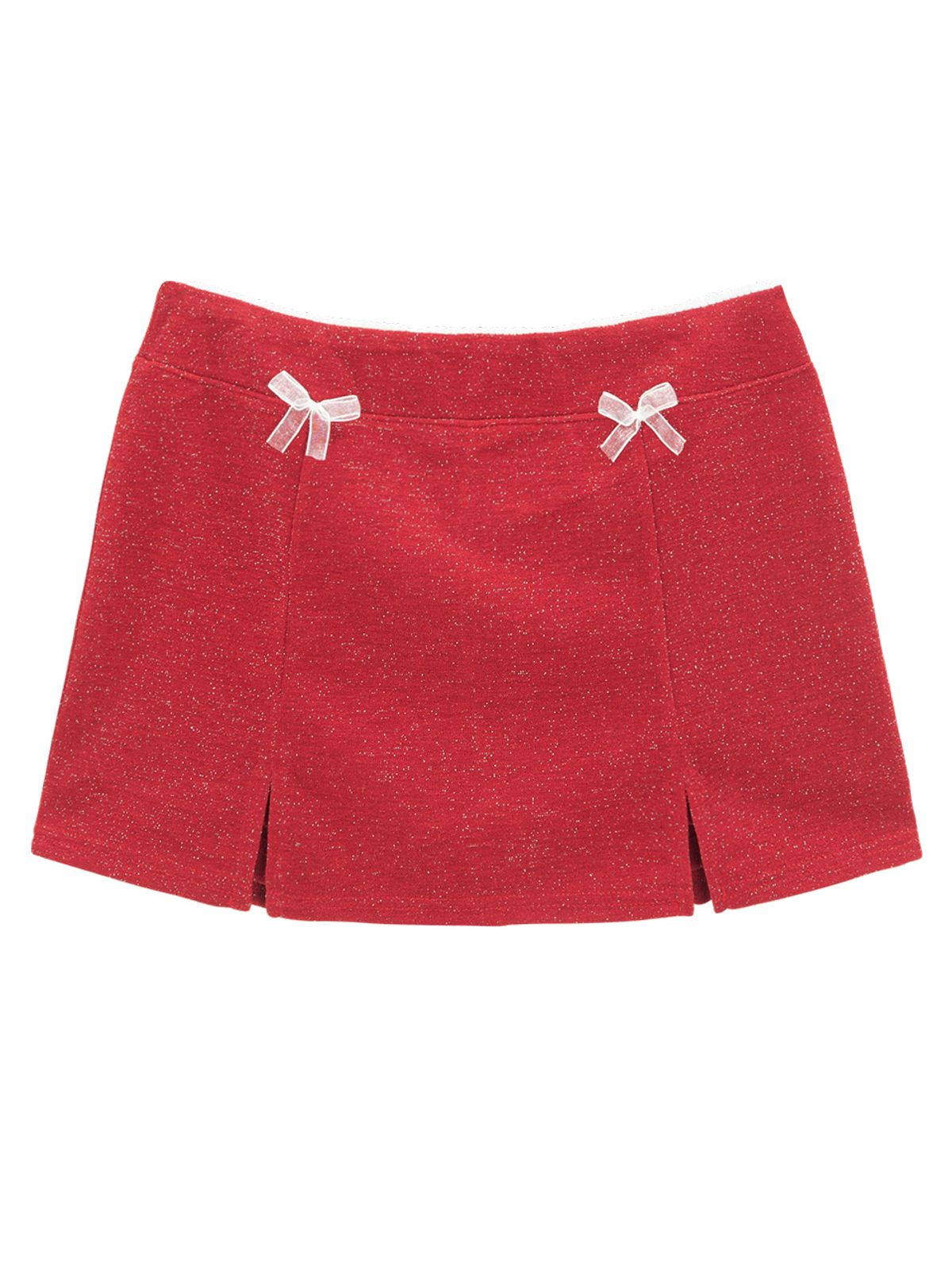 에즈이프 캘리(ASIF CALIE) SLIT TIGHT MINI SKIRT RED