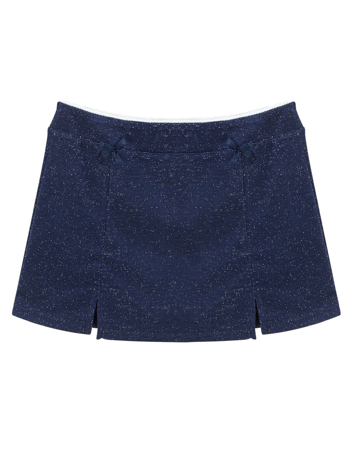 에즈이프 캘리(ASIF CALIE) SLIT TIGHT MINI SKIRT NAVY