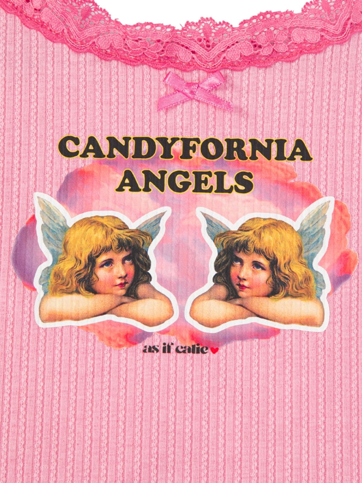 에즈이프 캘리(ASIF CALIE) ANGEL WINGS SLEEVELESS PINK