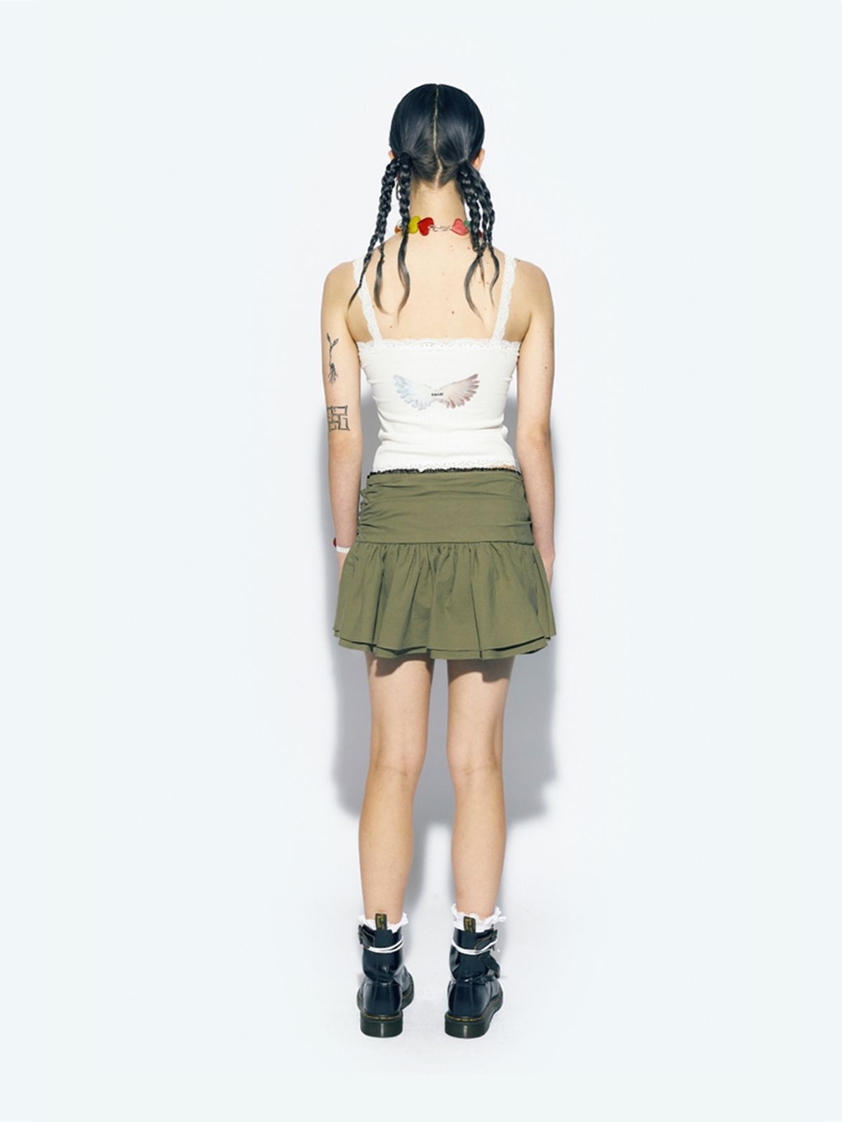 에즈이프 캘리(ASIF CALIE) ANGEL WINGS SLEEVELESS WHITE
