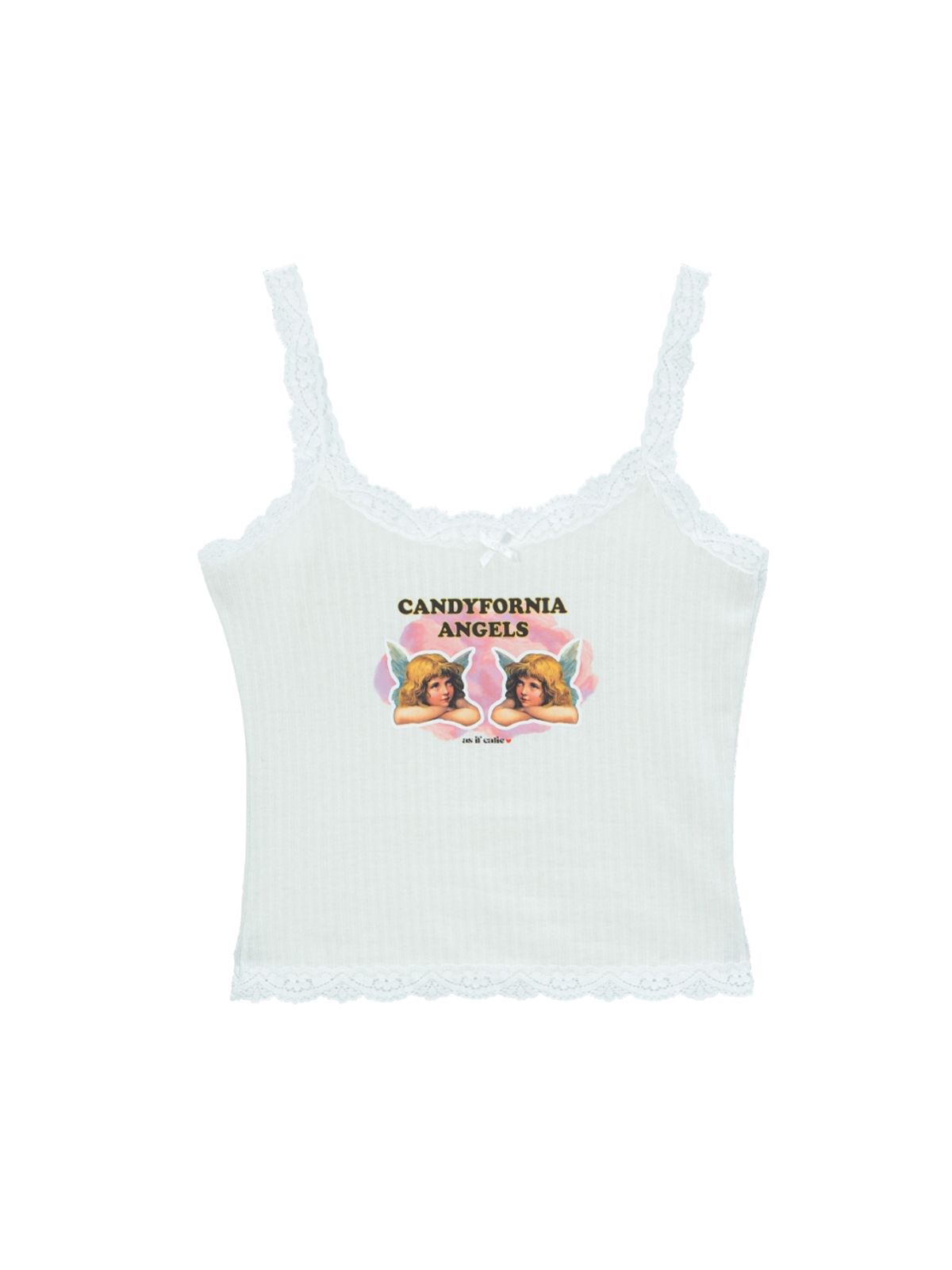 에즈이프 캘리(ASIF CALIE) ANGEL WINGS SLEEVELESS WHITE