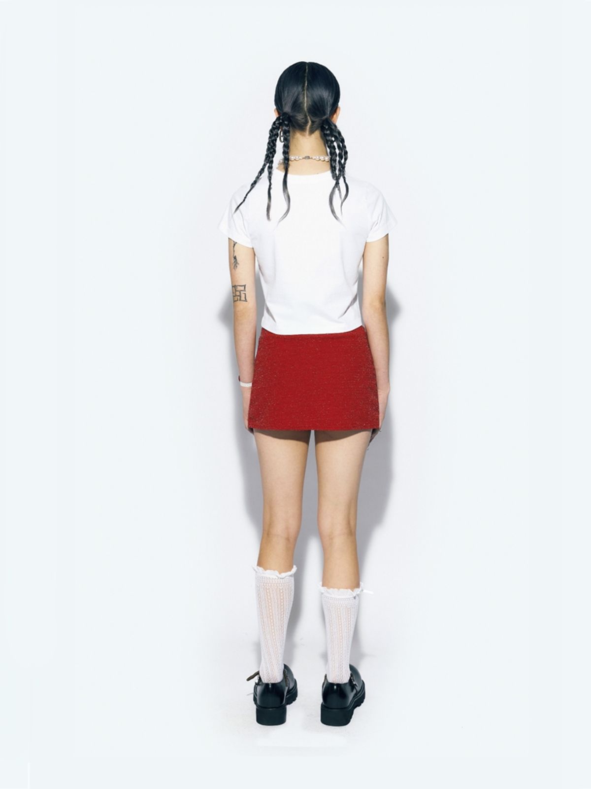 에즈이프 캘리(ASIF CALIE) HEART MEDAL T-SHIRTS WHITE