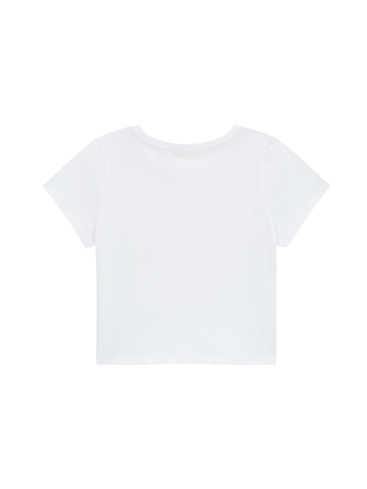 에즈이프 캘리(ASIF CALIE) CALIE BEADS BASIC T-SHIRT WHITE