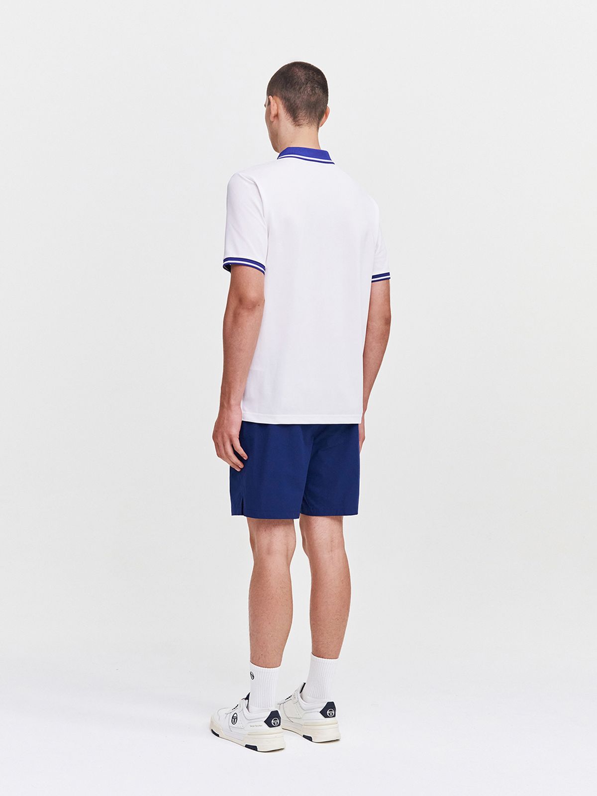 세르지오 타키니(SERGIO TACCHINI) MC 랭킹 스태프 반팔 폴로셔츠 (White)
