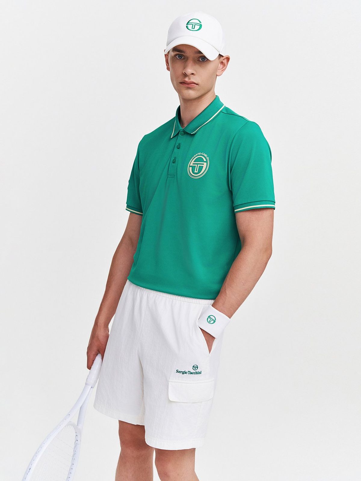 세르지오 타키니(SERGIO TACCHINI) MC 랭킹 스태프 반팔 폴로셔츠 (Green)