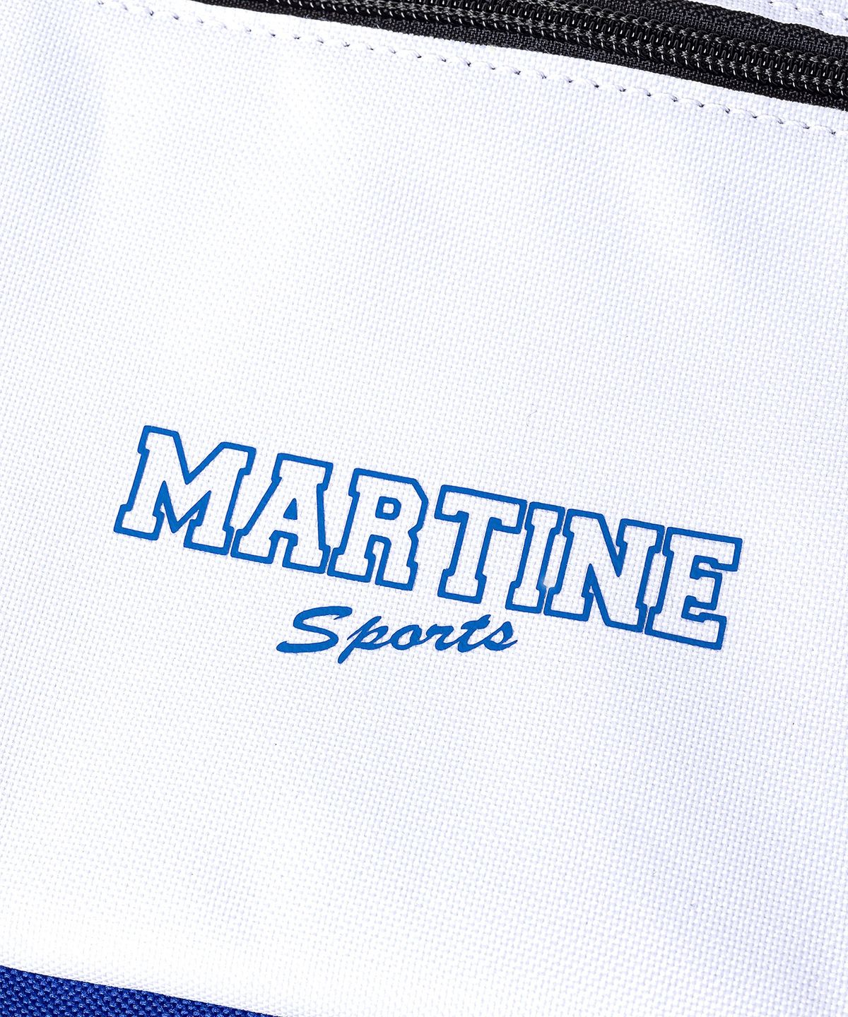 마틴 로즈(MARTINE ROSE) (U) 폴더블 캐리어 화이트 블루 FOLDABLE CARRIER WHITE/BLUE