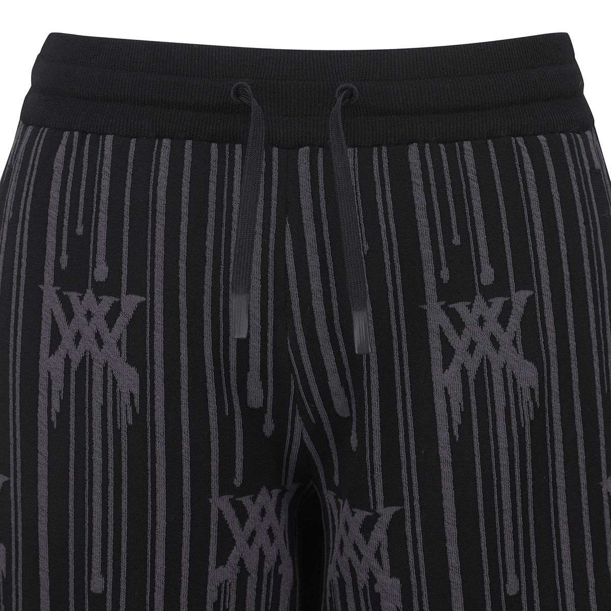 어뉴골프(ANEW GOLF) MEN RAIN LOGO SWEATER HALF PANTS_BK