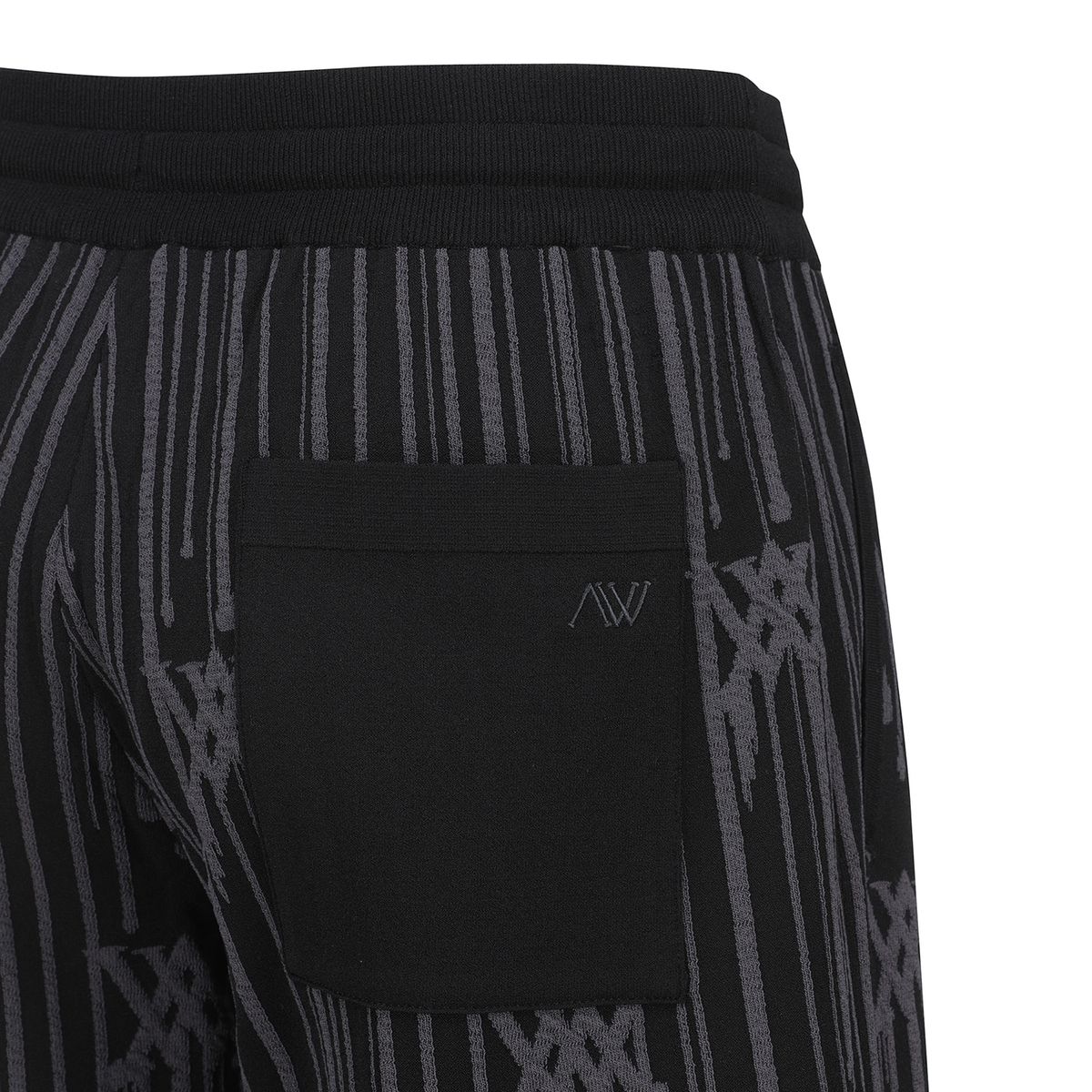 어뉴골프(ANEW GOLF) MEN RAIN LOGO SWEATER HALF PANTS_BK