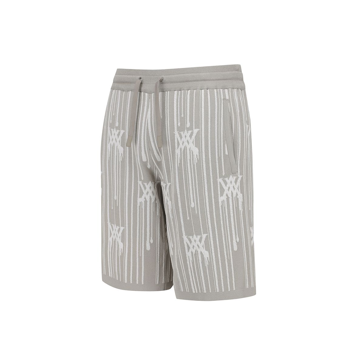 어뉴골프(ANEW GOLF) MEN RAIN LOGO SWEATER HALF PANT_BE