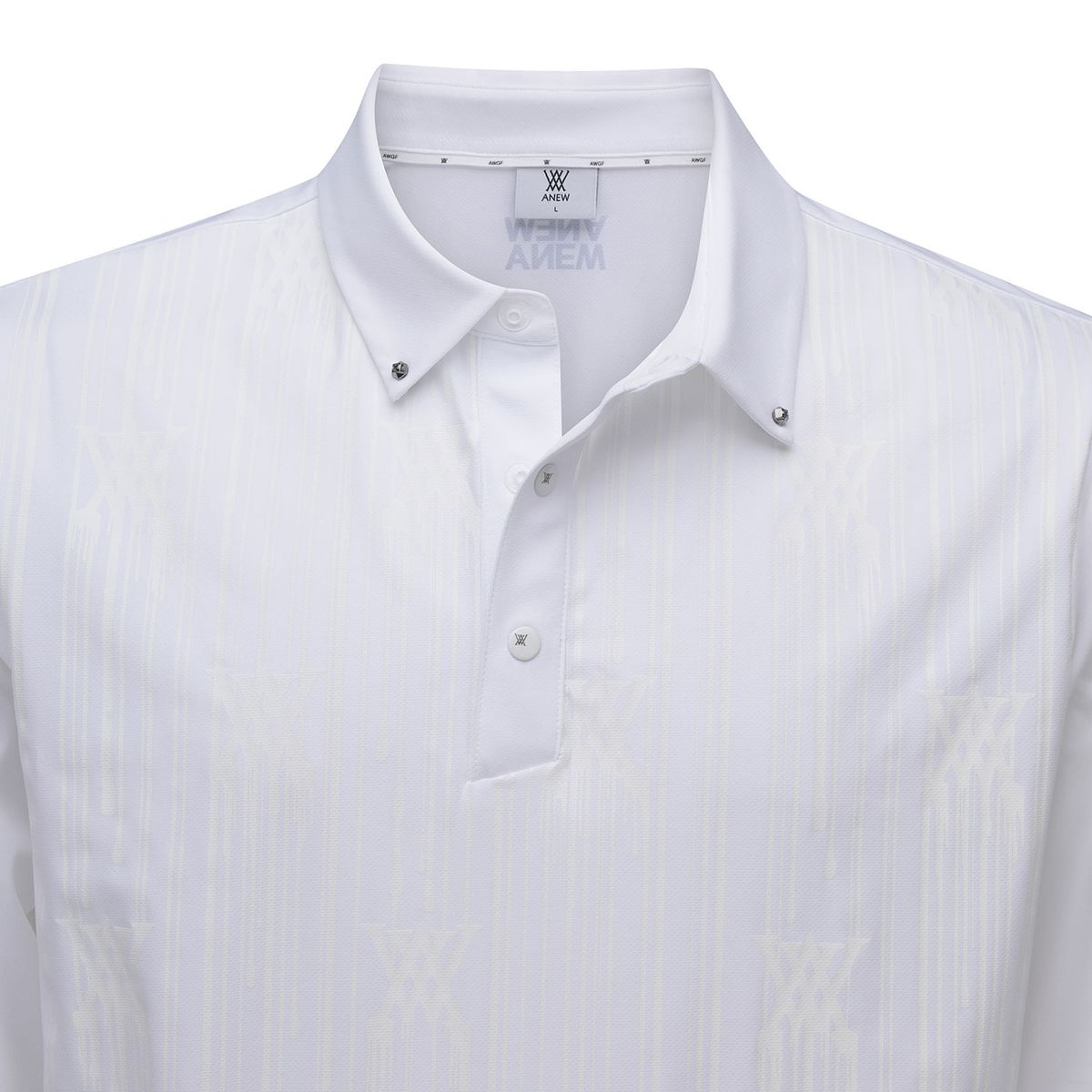 어뉴골프(ANEW GOLF) MEN ARTWORK POINT LONG T-SHIRT_WH