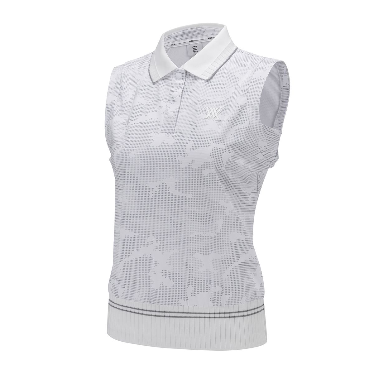 어뉴골프(ANEW GOLF) WOMEN NEW CAMOUFLAGE SLEEVELESS_WH