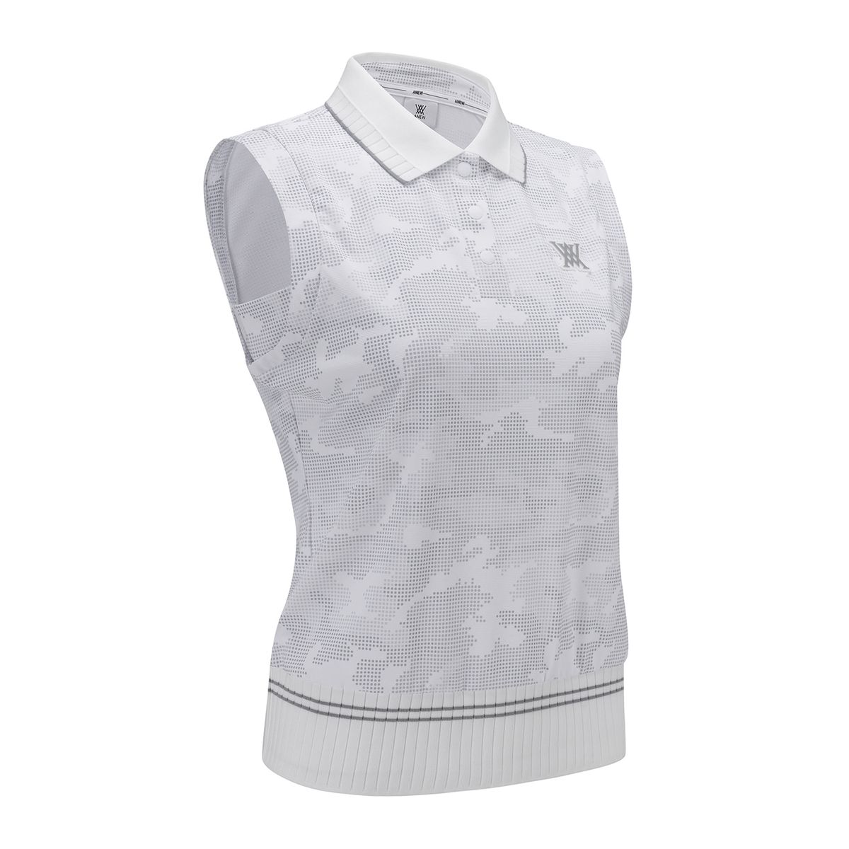 어뉴골프(ANEW GOLF) WOMEN NEW CAMOUFLAGE SLEEVELESS_WH